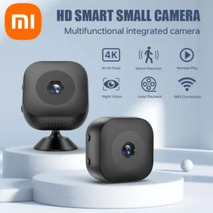 Mini HD 4K caméra WiFi Surveillance sans fil