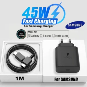 Samsung Chargeur rapide d'origine Type C