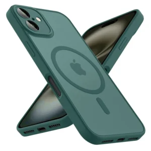 Coque de téléphone givrée de luxe, étui magnétique Transparent mat Magsafe pour iPhone 16 15 14 13 12 11 Pro Max Plus 17 Air