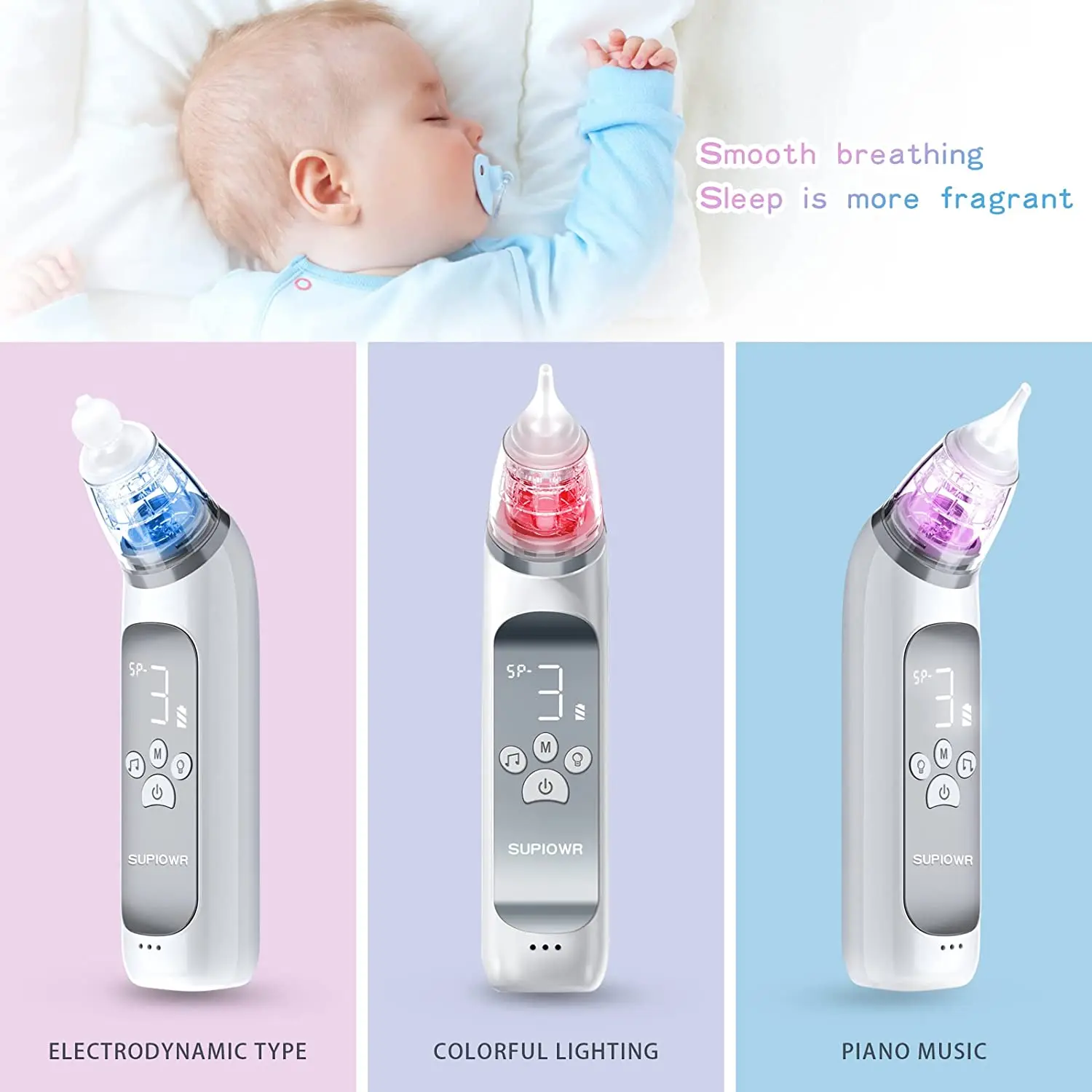 Aspirateur Nasal électrique pour bébé – Image 2