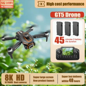 Drone professionnel 4K double caméra 5G WIFI