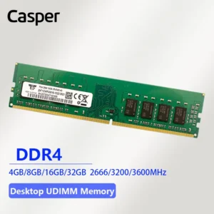 Casper-RAM DDR4 pour ordinateur de bureau, 32 Go, 3200MHz