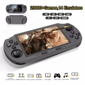 Console de jeu portable rétro SF3000, lecteur vidéo de poche, contrôleur de jeux intégré, plus de 20000 jeux