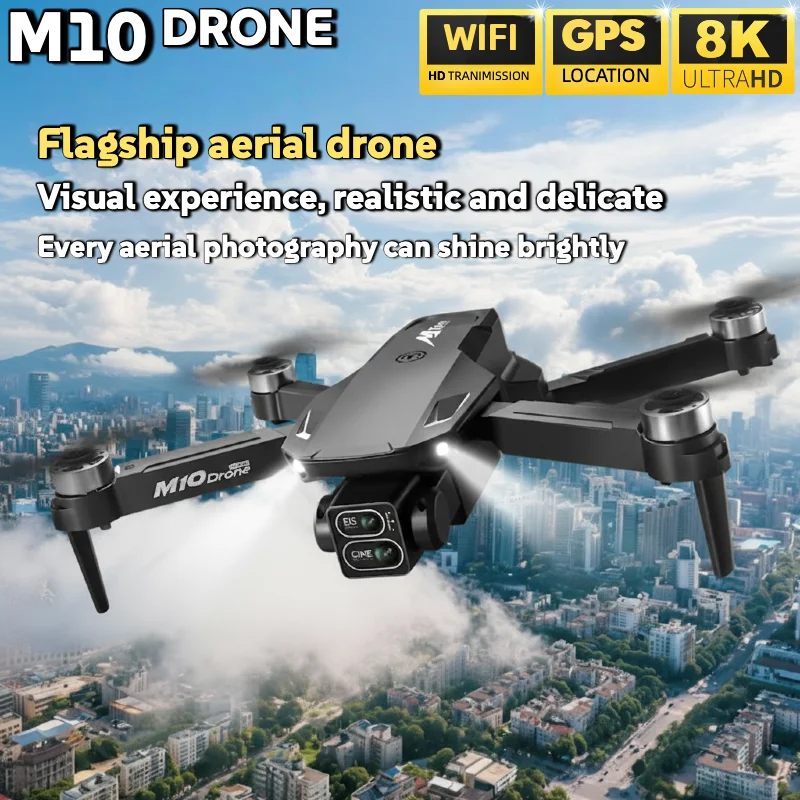 Drone 8K professionnel HD double caméra avec écran – Image 5