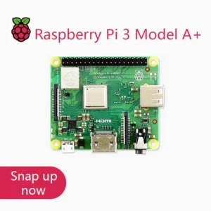 Raspberry Pi 3 modèle A + Plus, CPU 4 cœurs, BMC28ino B0, 512M de RAM, Pi 3A + avec WiFi et Bluetooth, Original