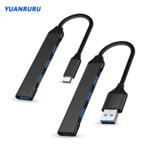 Hub USB 3.0 Hub USB 4 ports haute vitesse Type c