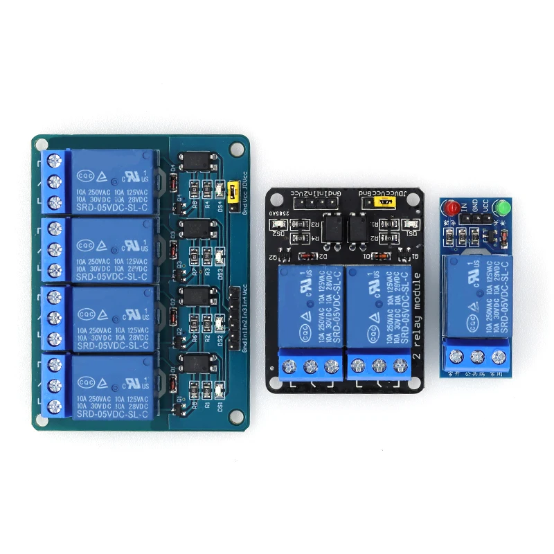 Module de relais 5v 12v 1 2 4 6 8 canaux pour Arduino – Image 2