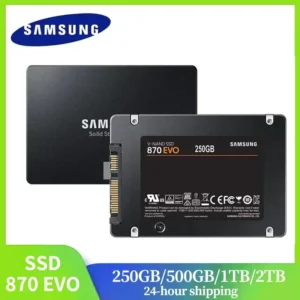 SAMSUNG SSD 870 EVO 1 to 2 to 250GB 500GB