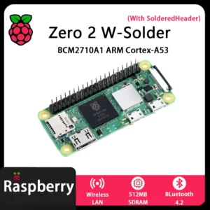 Raspberry Pi ontari2 W à Souder avec Tête Soudée, Officiel et Original